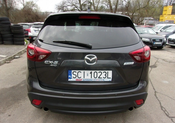 Mazda CX-5 cena 68500 przebieg: 117625, rok produkcji 2015 z Młynary małe 466